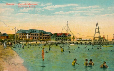 Marianao Bathing Beach, Havana, Cuba