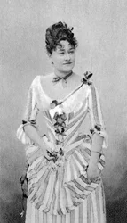 Marie Grisier Montbazon, French mezzo-soprano and actress, 1877