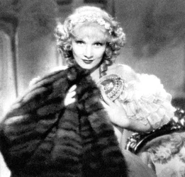 Marlene Dietrich, German born American actress