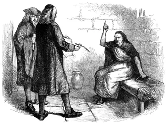 Martha Corey and Her Prosecutors, Salem, Massachusetts
