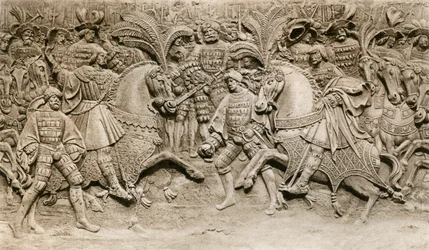 Meeting of Henry VIII and Francis I, at The Field of Cloth of Gold