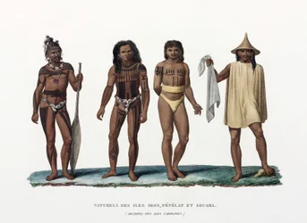 Men from the Caroline Islands