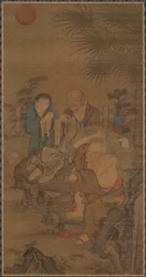 Mending Clothes in the Early Morning Sun