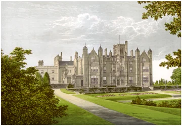 Merevale Hall, Warwickshire, Home of the Dugdale Family, c1880