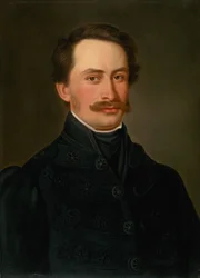 Young Levočan with Mustache