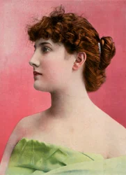 Mlle. Nelly Cormon, Du Theatre Du Gymnase, 1904