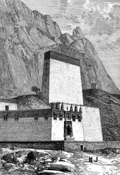 Monastery at Shigatze, Tibet