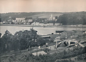 Monkstown - From Monkstown Pier Station, 1895