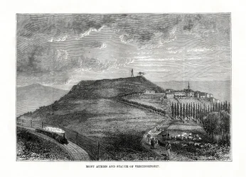 Mont Auxois and the Statue of Vercingetorix, France