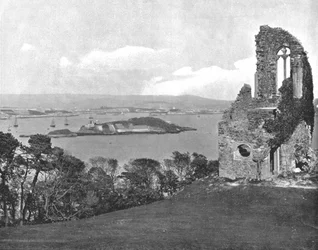 Mount Edgcumbe Folly, Plymouth, Cornwall, 1894