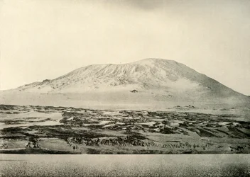 Mount Erebus...The Old Crater on the Left