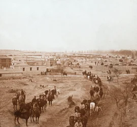 Mounted Soldiers, Somme-Tourbe, Northern France