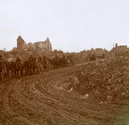 Mounted Soldiers, Somme, Northern France