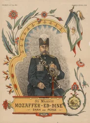 Mozaffar ad-Din Shah Qajar, Shahanshah of Persia