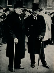 Mr. Chamberlain and Mr. Churchill, 23 February 1940