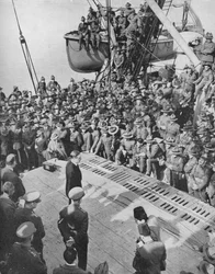 Mr. Eden with the Anzacs, 1940