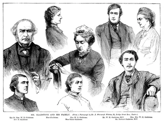 Mr. Gladstone and His Family