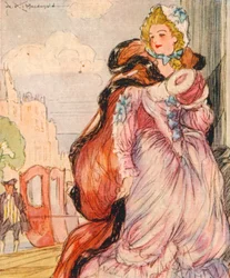Mrs Fitzherbert, longtime companion of the future King George IV of the United Kingdom, 1937