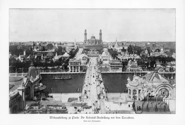 Museum of the Colonies, Trocadero, Paris World Exposition, 1889, 1900
