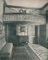 Music Gallery with sculpture, c. 1893