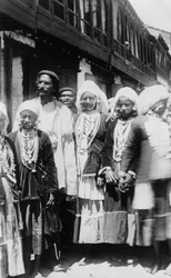 Muslim Hill Tribe People, Chakrata, India