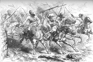 Mutineers Advancing on Delhi