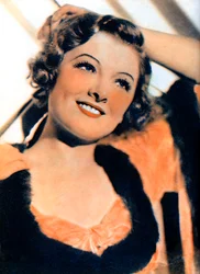 Myrna Loy, American actress, 1934-1935