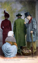Native Costume of Sarthe, c1900