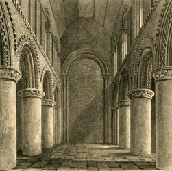 Nave of Steyning Church