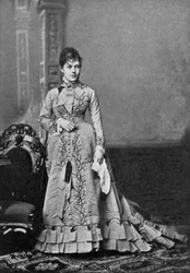 Nellie Grant Sartoris, daughter of Ulysses S Grant, 19th century, 1908