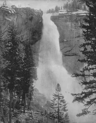 Nevada Fall in the Yosemite Valley