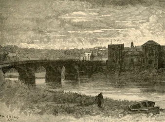 Newport Bridge and Castle
