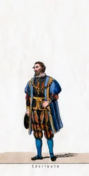 Nobleman, costume design for Shakespeare