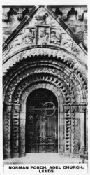 Norman Porch, Adel Church, Leeds, c1920s