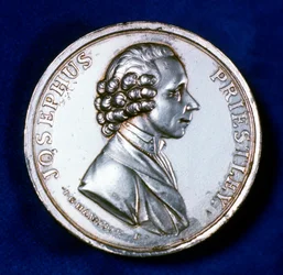 Obverse of Commemorative Medal for Joseph Priestley
