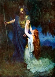 Odin and Brunhilde