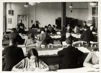 Office workers, c 1930