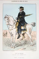 Officier de Marine, Siege of Paris, 1870-1871