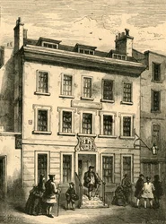 Old House Still Standing in Bolt Court