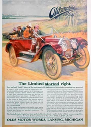 Oldsmobile car advert
