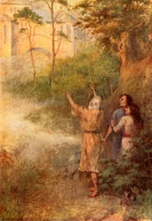 On That Spot Instantly Rose a Beautiful Palace