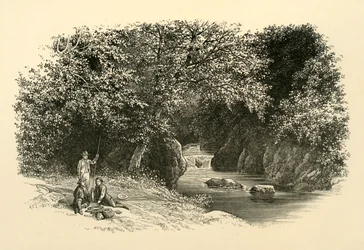 On the Dargle, c. 1890
