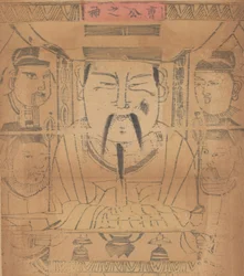 One hundred thirty-five woodblock prints including New Year