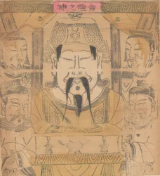 One Hundred Thirty-Five Woodblock Prints Including New Year