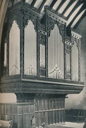Organ in Towyn Parish Church