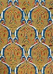Ornaments in Panels, Court of the Mosque, 1907