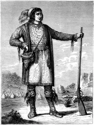 Osceola, Chief of the Seminoles, c1837 c1880