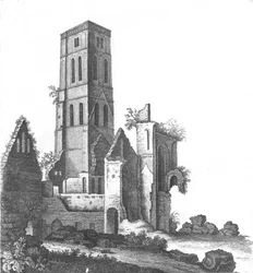 Osney Abbey near Oxford