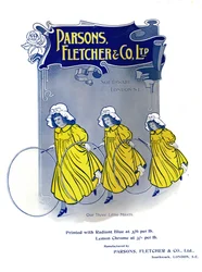 Our Three Little Maids - Parsons, Fletcher & Co. Ltd Advertisement