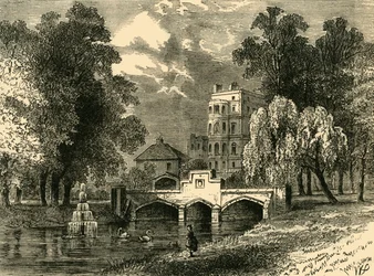 Outfall of Westbourne, c1876